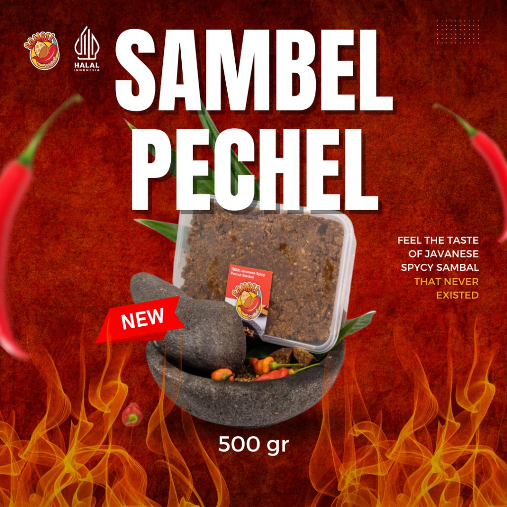 

Sambel Pecel Khas Jawa / Bumbu Sambel Pecel - 500gr