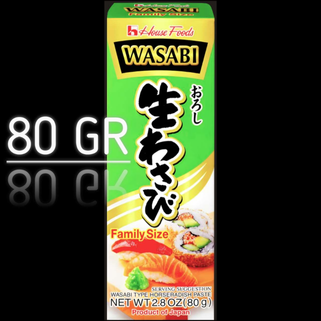 

Pasta Wasabi 80 gr / House Neri Wasabi Paste Tube Sushi