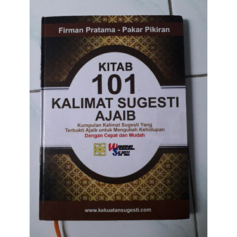Buku Kitab 101 Kalimat Sugesti Ajaib
