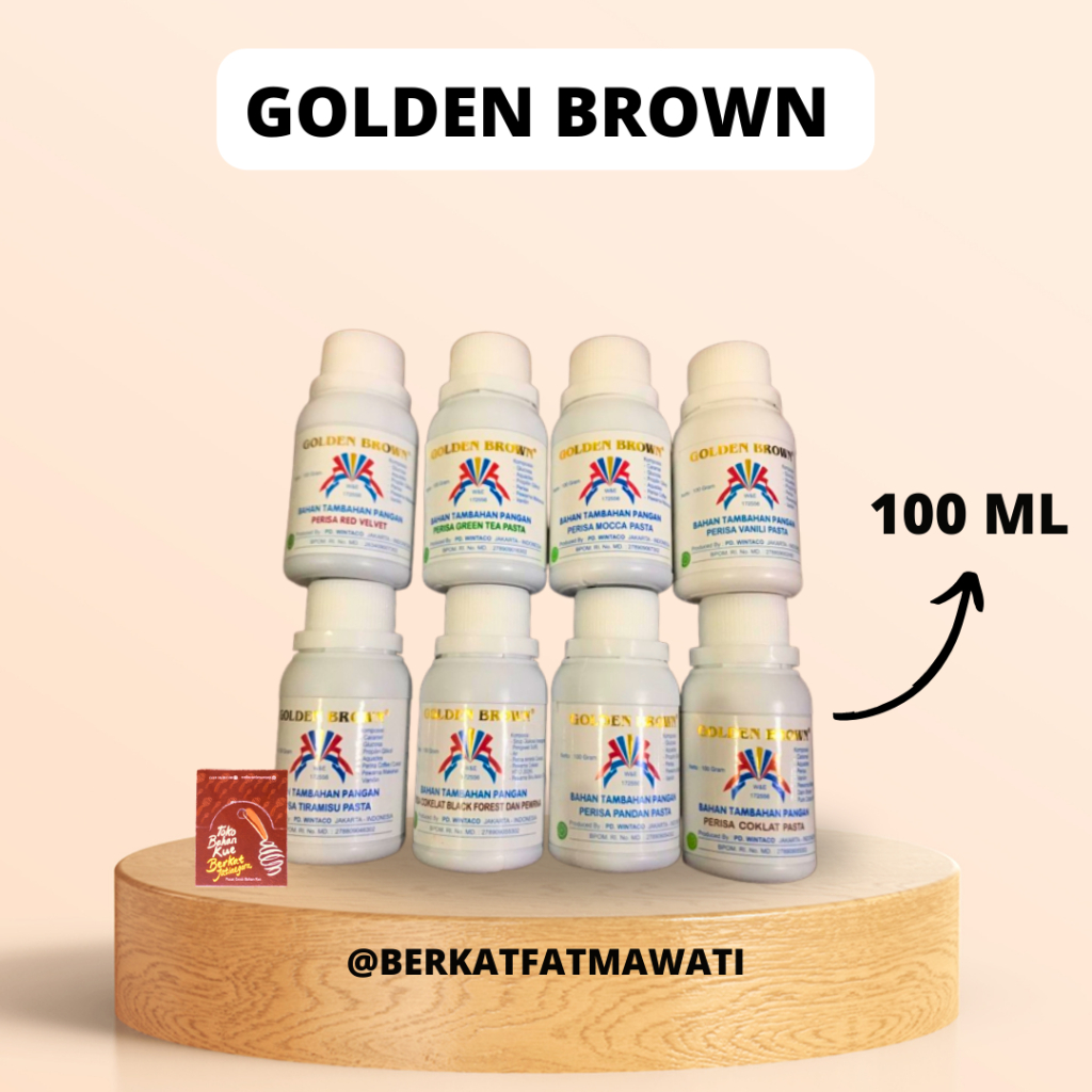 

GOLDEN BROWN PERISA 100 GR