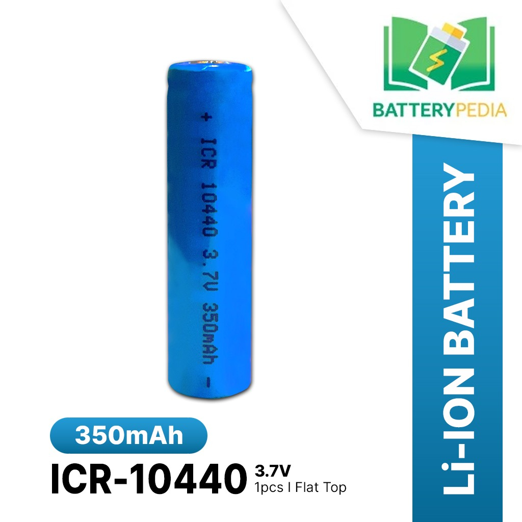 PROMO Baterai AAA Lithium LI-iON ICR10440 3.7v 350mA Rechargeable - 1PCS BATERAI BATRE BATERY