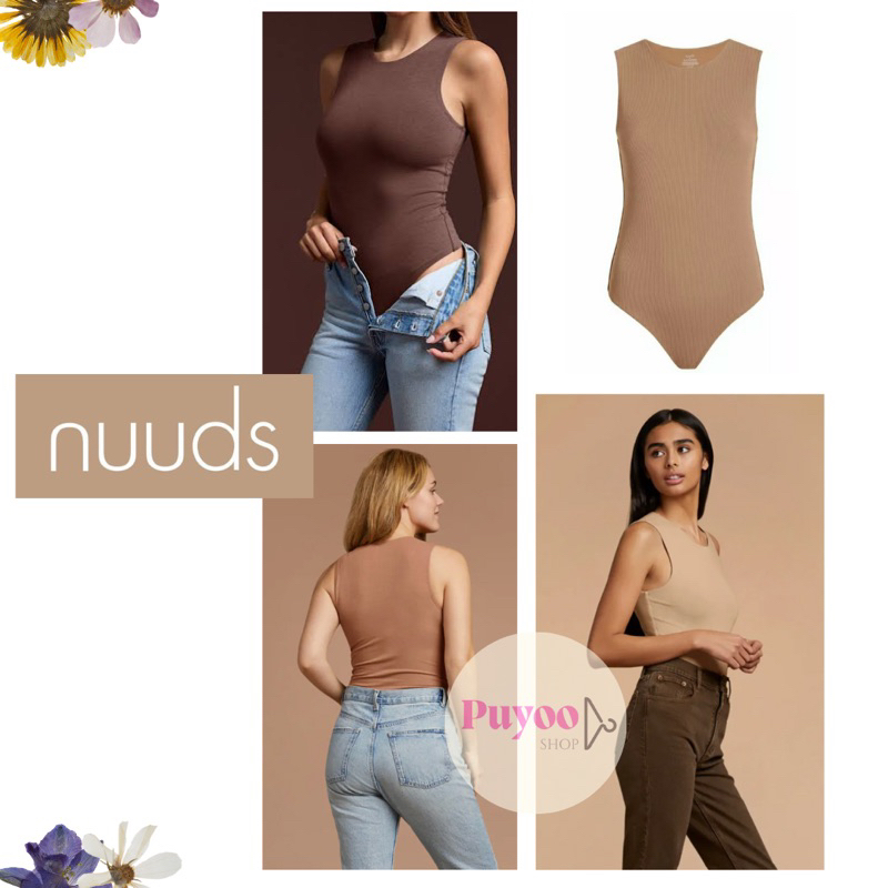 NUUDS Classic Crew Neck Thong Bodysuit ETALASE 1