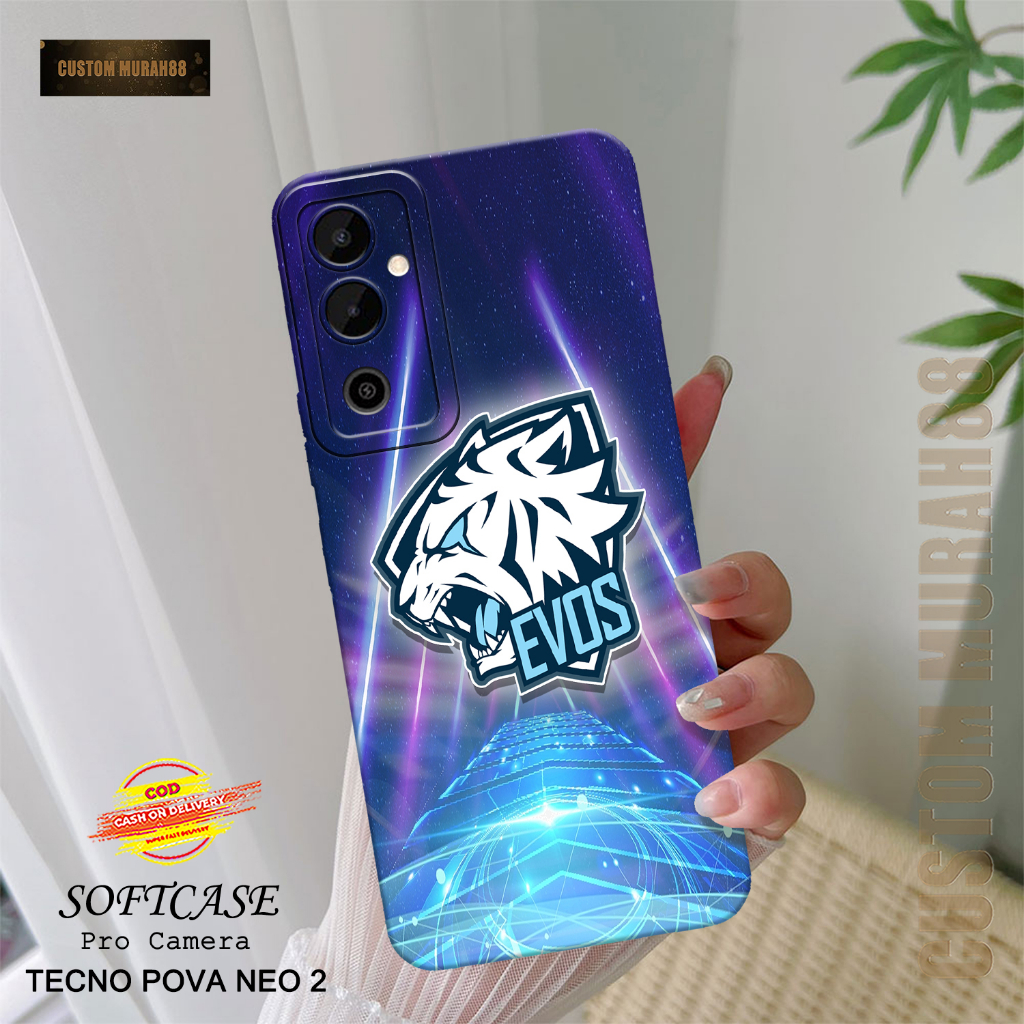 Case Tecno Pova Neo 2 Terbaru - Fashion Case ESPORT - Casing Hp Tecno Pova Neo 2 - Softcase Pro Came