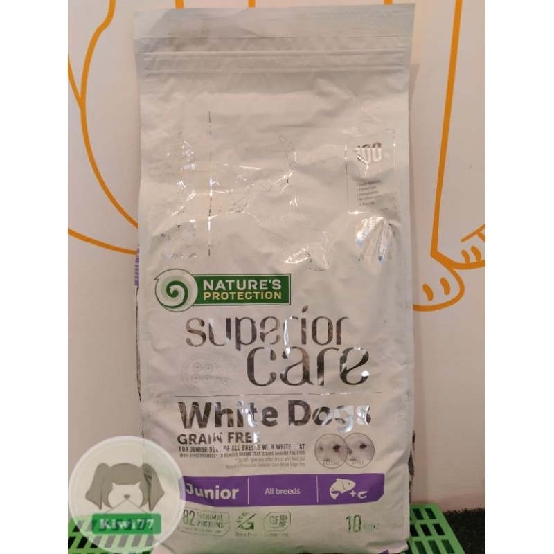 Dog Food Natures Protection Superior Care White Dog Junior All Breeds 10kg