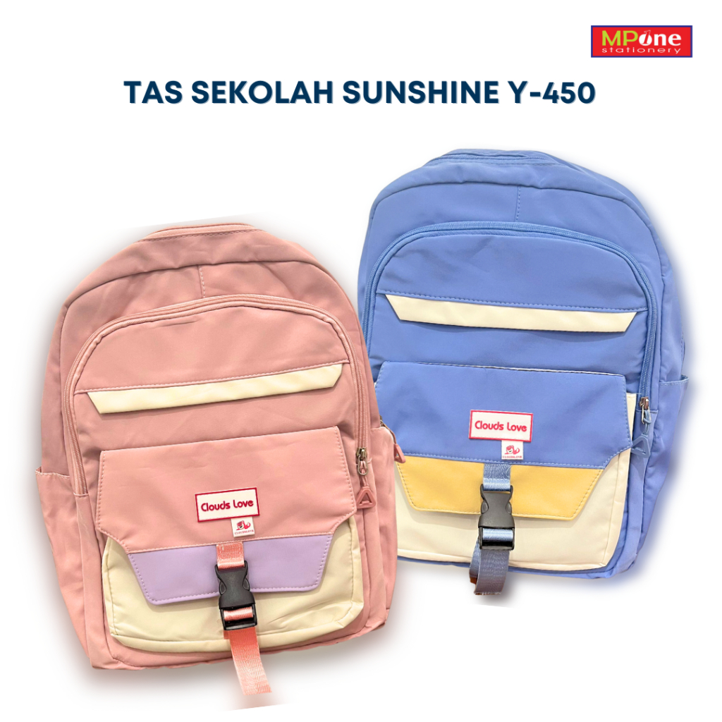 Tas Sekolah Lucu Sunshine korea Style Tas Ransel Anak Cewe SD, SMP, SMA