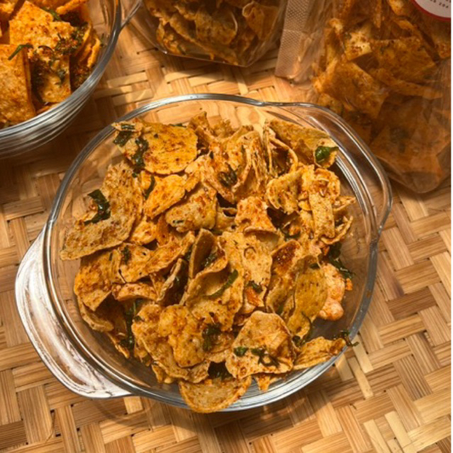 

Basreng Koin Pedas Daun Jeruk