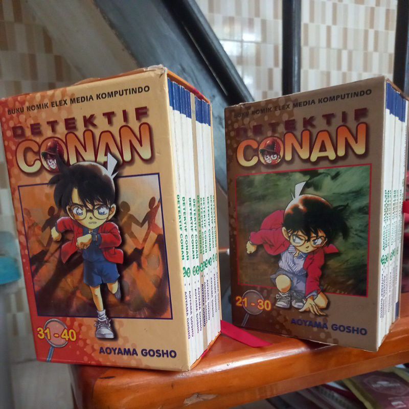 KOMIK CONAN 1-10, 11-20, 21-30, 31-40, 41-50, 51-60, 61-70