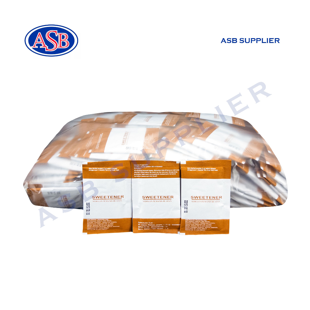 

Sweetener Sachet / Pemanis Buatan Saset (250 Pcs)