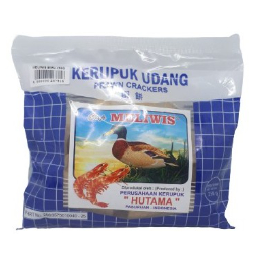 

Kerupuk Udang Meliwis Biru 250 gr