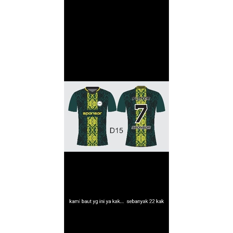 jersey Futsal FULL printing