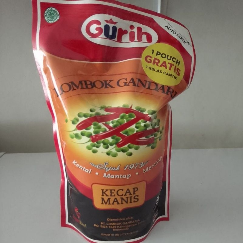 

Kecap manis gandaria 600ml