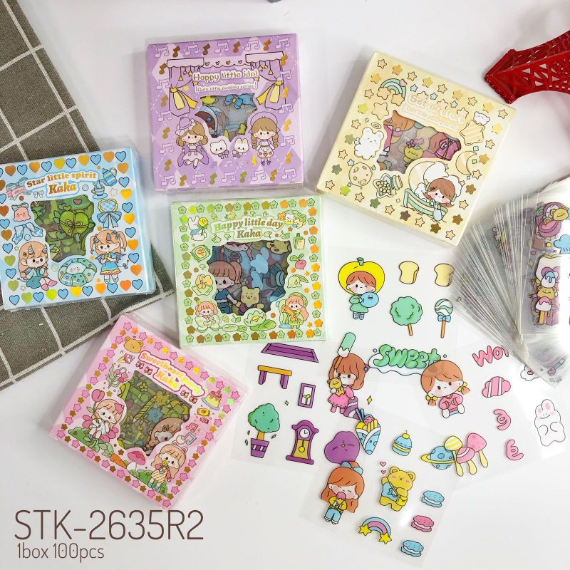 

DSB 05 Stiker Momo Stiker Masu Stiker Cewek Stiker lucu isi 100 lembar