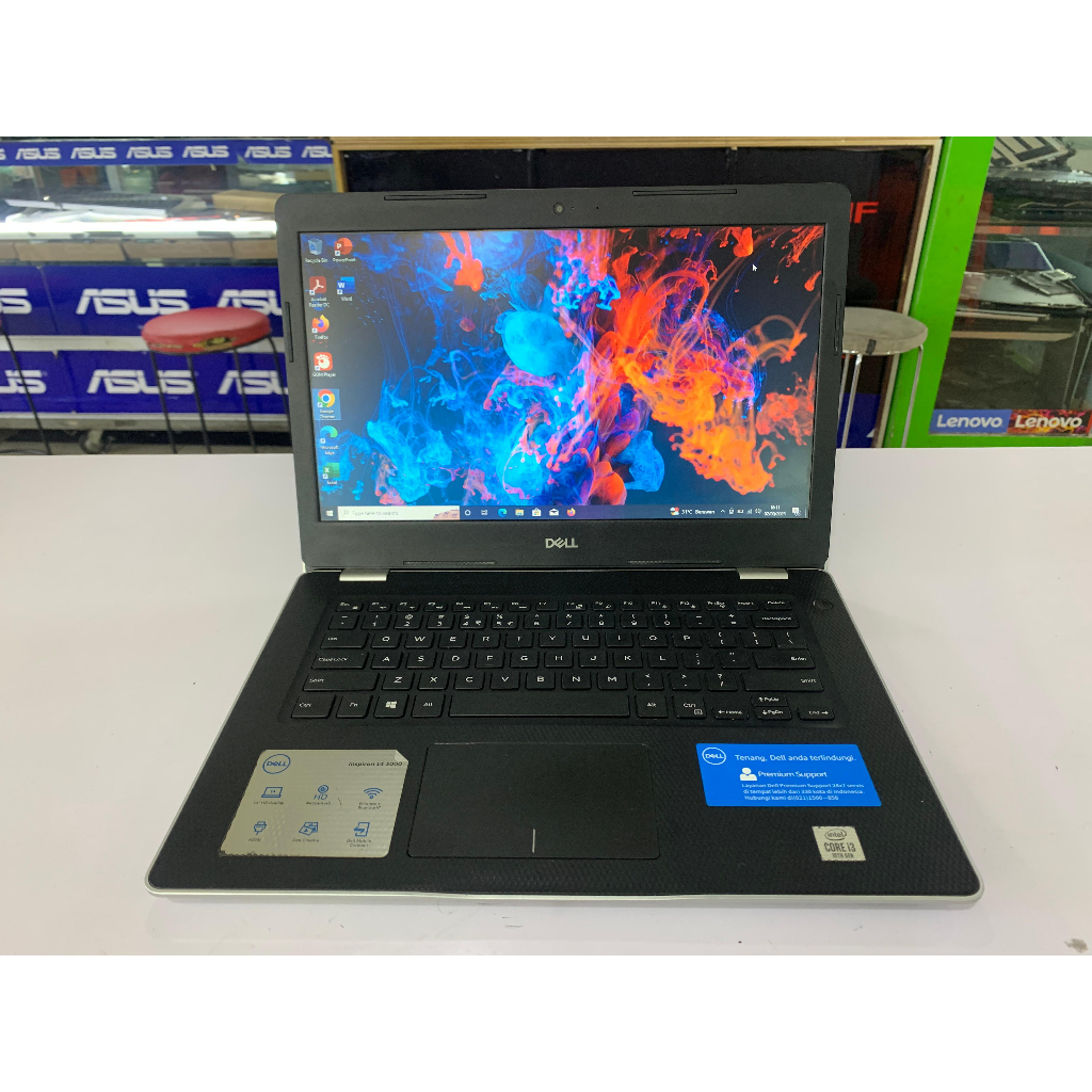 Laptop Second DELL Inspiron 3493 i3 1005G1 Ram 8GB SSD 256GB