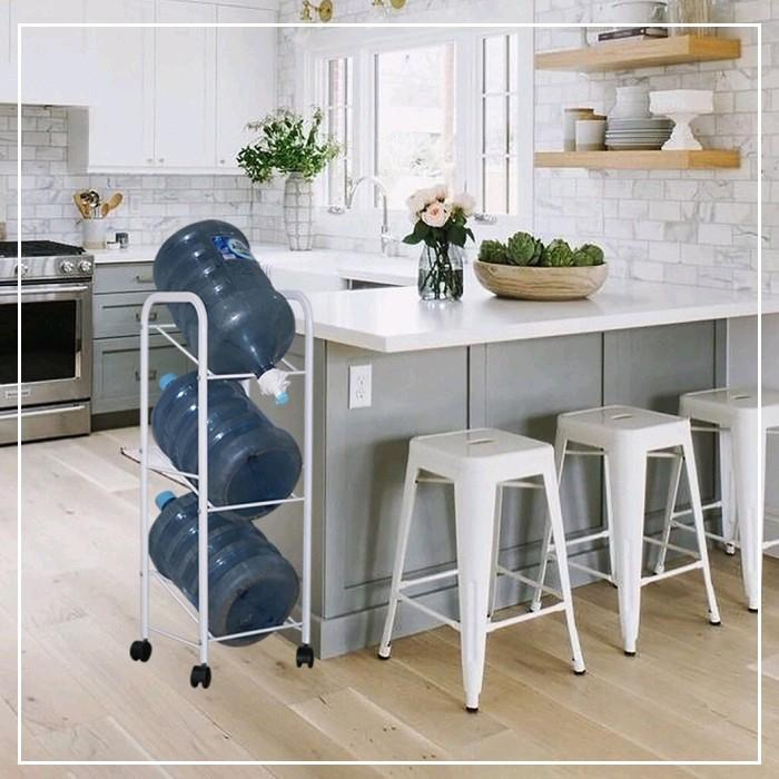 RAK GALON AIR 3SUSUN RODA