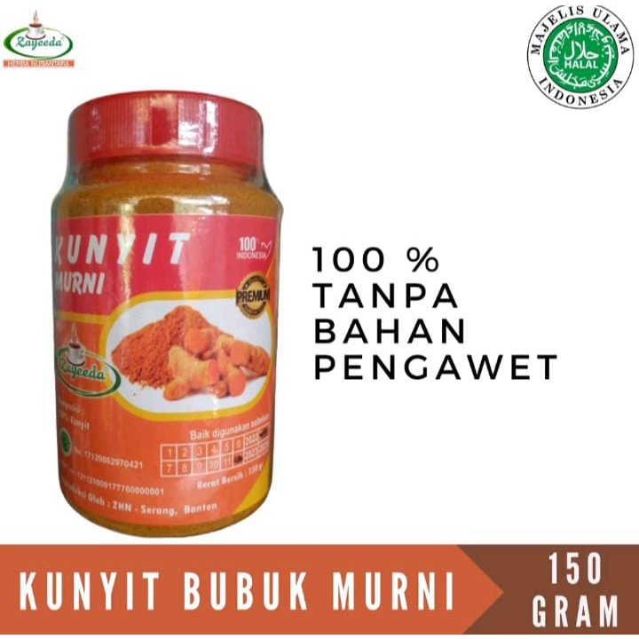 

KUNYIT BUBUK MURNI / ASLI / TURMERIC POWDER / ZAYEEDA / REMPAH / 100% TANPA BAHAN PENGAWET