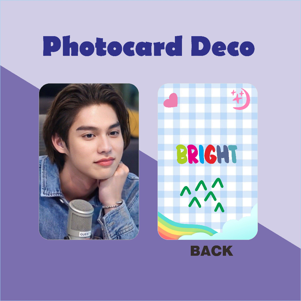 photocard bright vachirawit laminasi