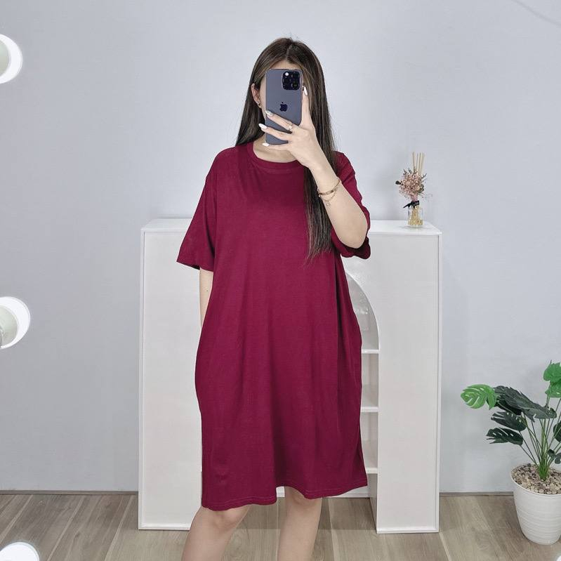 ORENBEE DRESS JUMBO OVERSIZE XXXL WANITA DEWASA SUPER RAYON SPANDEK PREMIUM