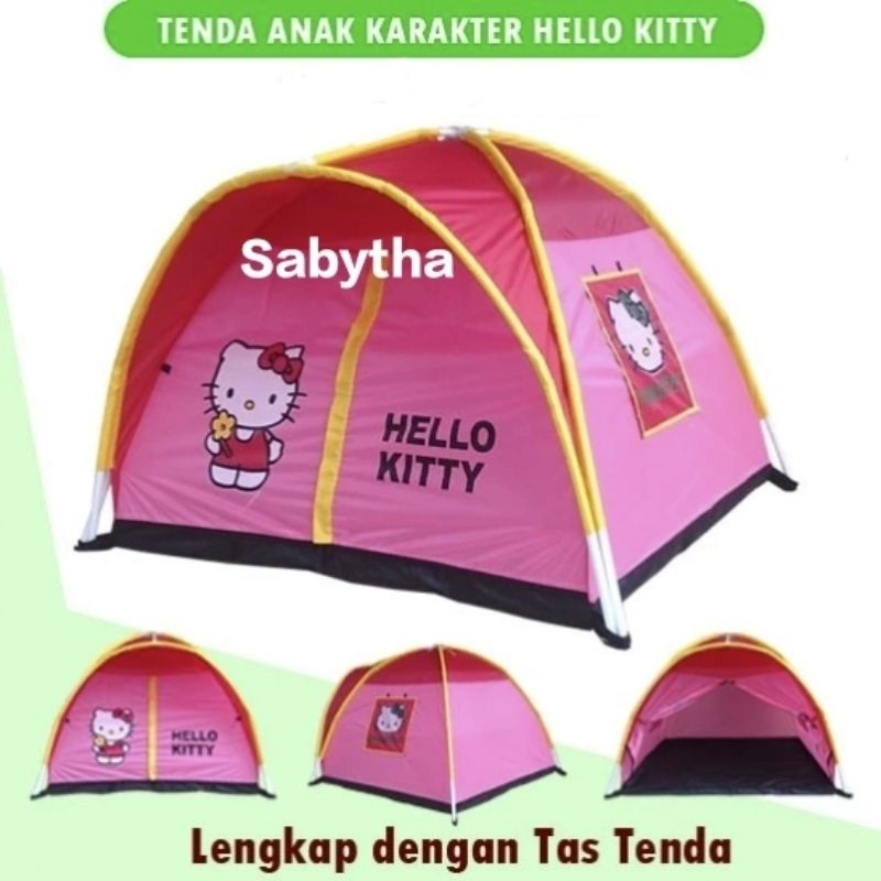 Tenda Anak Karakter Hello Kitty Pink | Karakter MIXUE