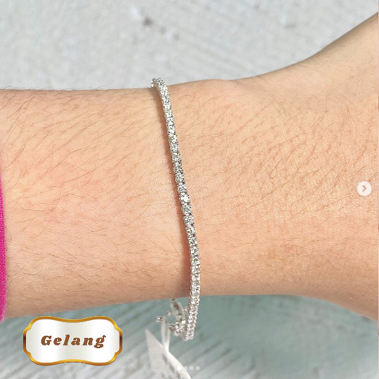 Elco Jewellery - Gelang Berlian Eropa F Vvs |GBRE-01157SH Berkualitas dan Bergaransi