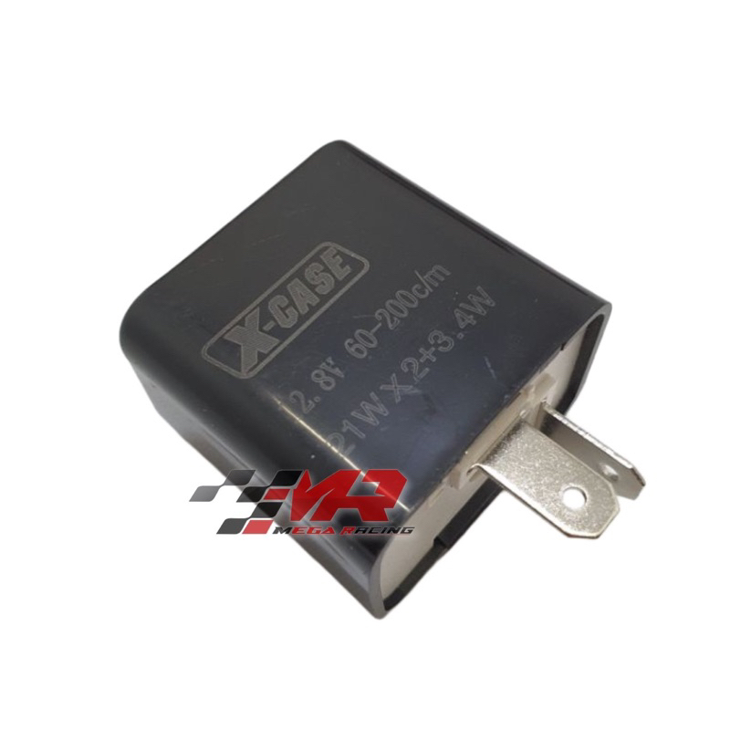 FLASHER SEN MOTOR ADJUSTABLE CONTROL PENGATURAN ATUR CEPAT LAMBAT KEDIPAN SEIN LED Merk Xcase PREMIU