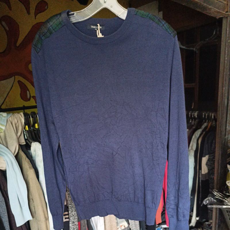 sweater pria vintage second branded