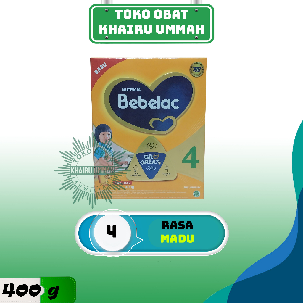

BEBELAC 4 MADU 400 G