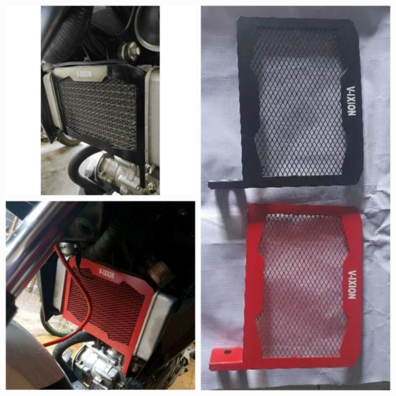 Cover Pelindung Radiator Yamaha Vixion Old dan Vixion New, Penutup/Tutup Radiator Vixion Model Jarin