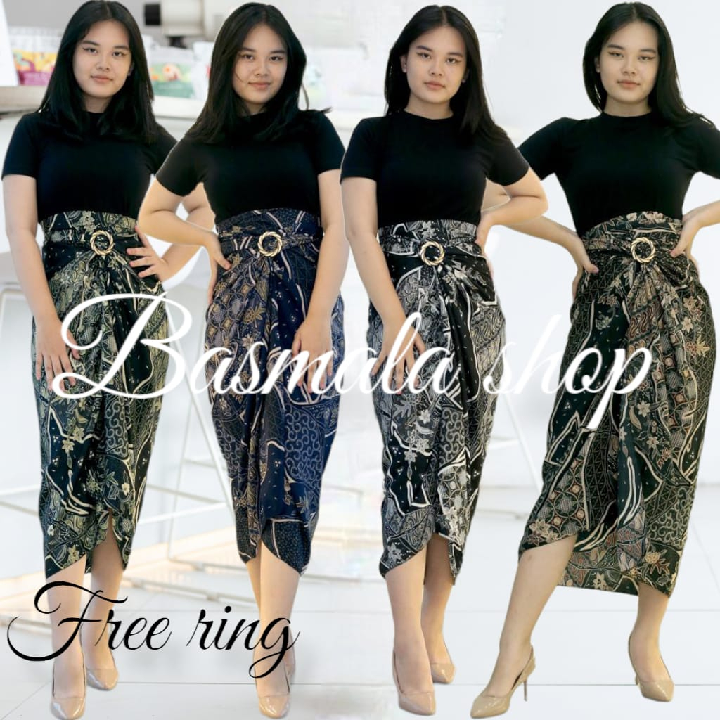 rok lilit batik/rok lilit batik bawahan kebaya/rok lilit kondangan/rok lilit jumbo/rok lilit batik w