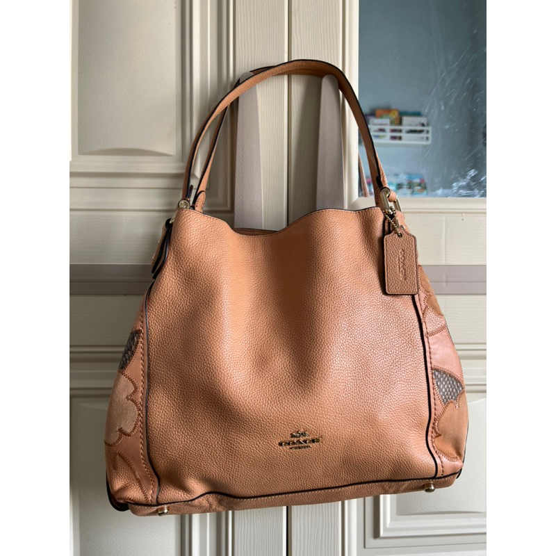 Coach eddie patchwork