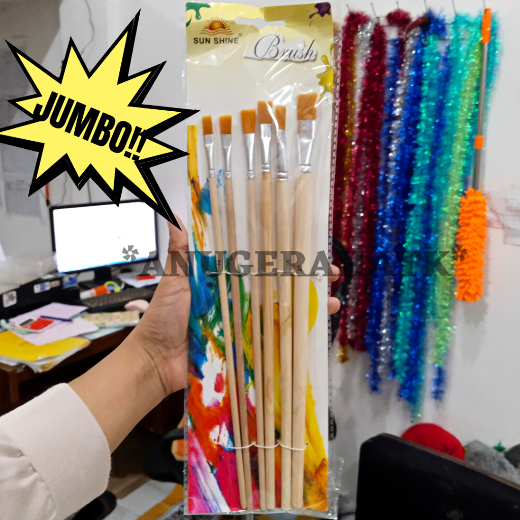 

Kuas Set Cat Air Panjang Sun Shine