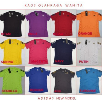 Unik Kaos Olahraga Pria Dry Fit Gym Running Sport - Putih L Murah