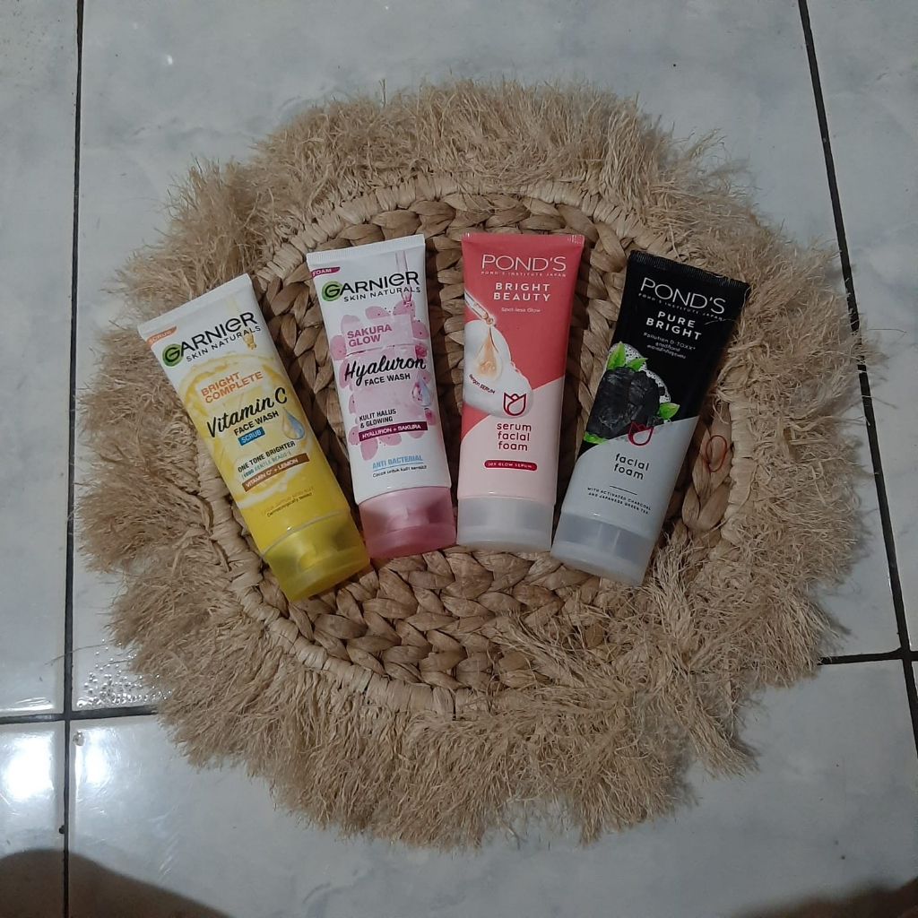 ponds / garnier sabun muka 100gr