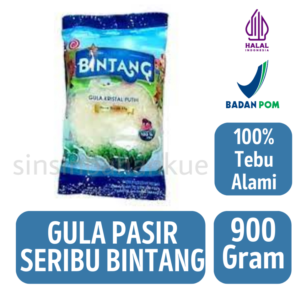 

Gula Pasir Seribu Bintang [900 Gram]