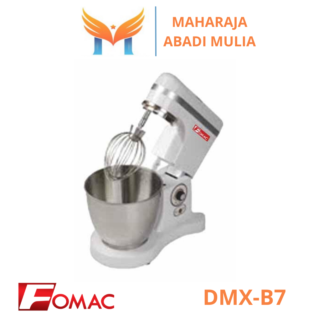 Dough Planetary Mixer Fomac Dmx-B7 Mixer Roti 7 Liter Garansi Resmi