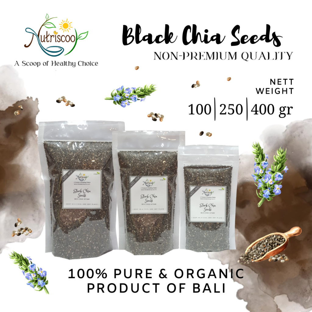 

EKONOMIS Black Chia Seed (BACA DESKRIPSI !!!)