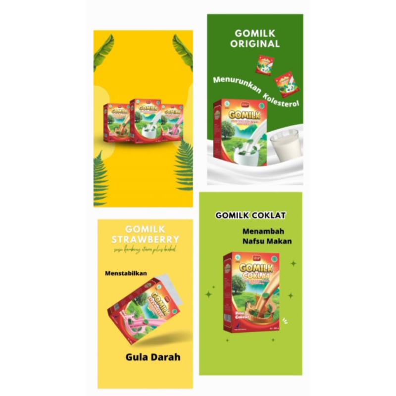 

GOMILK SUSU KAMBING ETAWA PREMIUM UNTUK TULANG DAN SENDI PLUS HERBAL