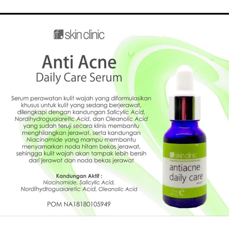 kz skin clinic serum acne - anti acne day care serum
