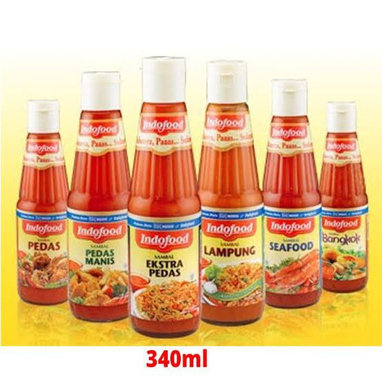 

Saos Indofood Extra Pedas 340ml