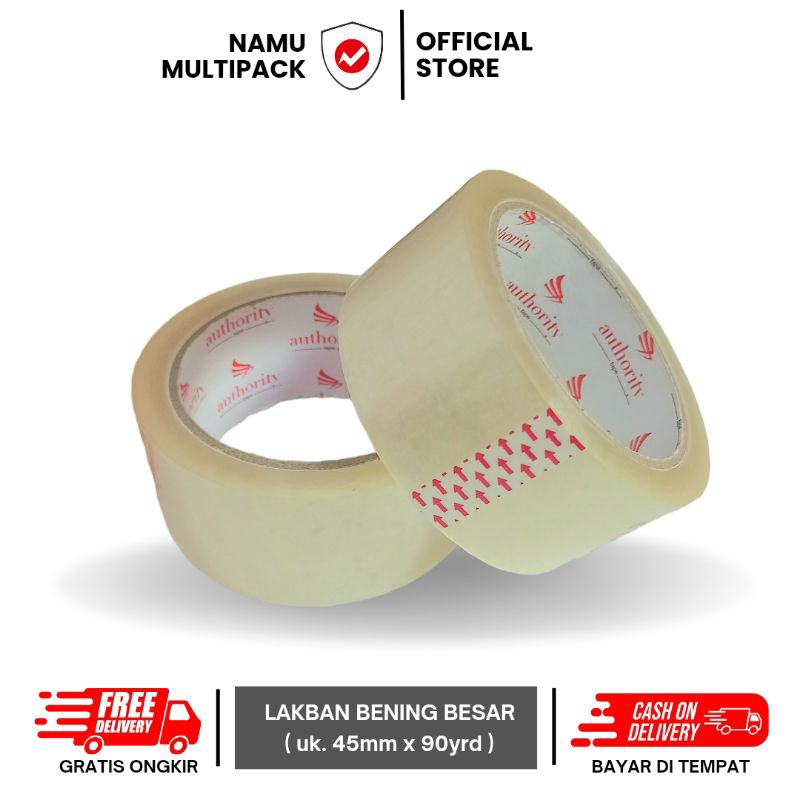

LAKBAN BENING 2 INCH 45MM X 90Y / PCS / HIGH QUALITY / HARGA GROSIR