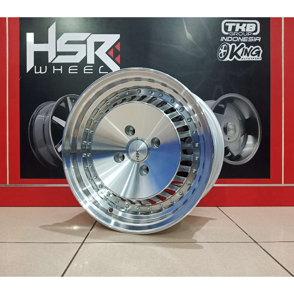 VELG HSR SASEBO H475 HSR RING 16 WARNA SILVER POLISH