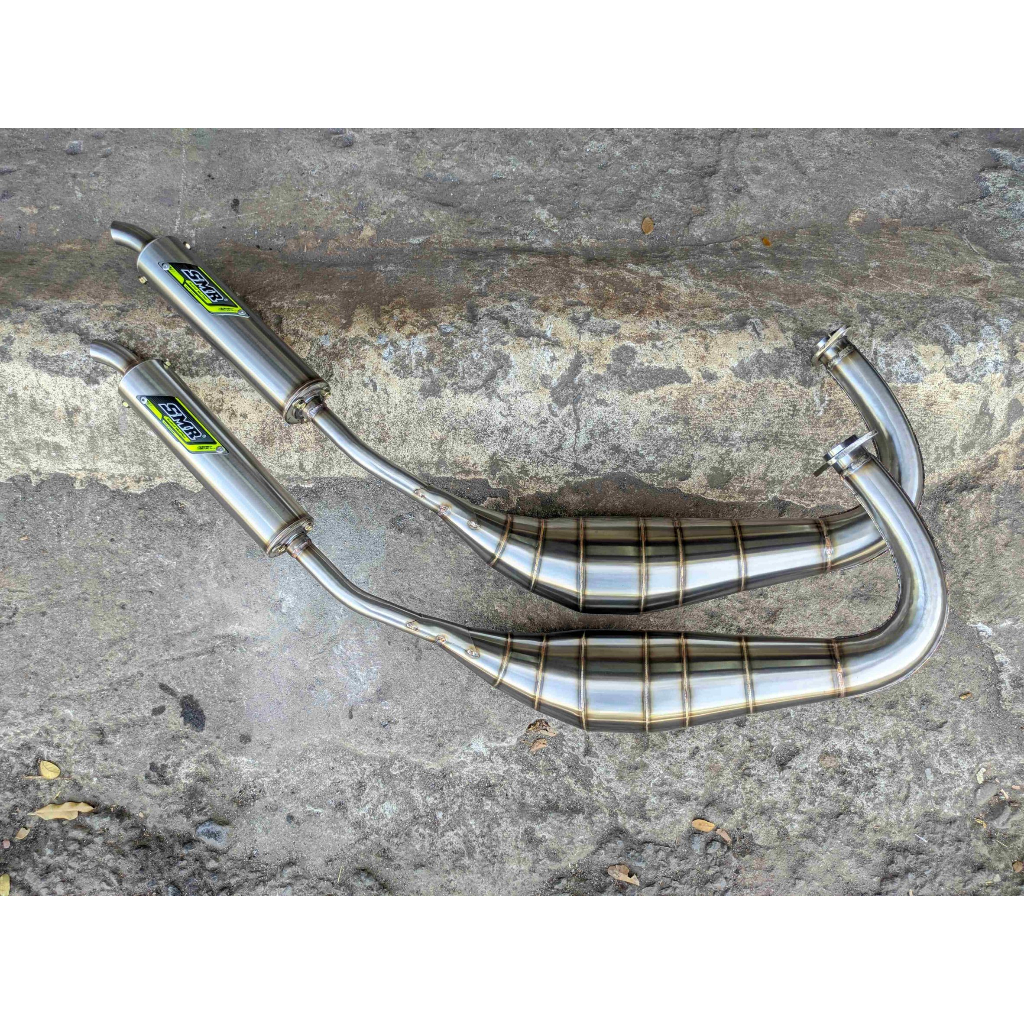 Knalpot RX King SMR PDK Scorpio Stainless Leher Plepet