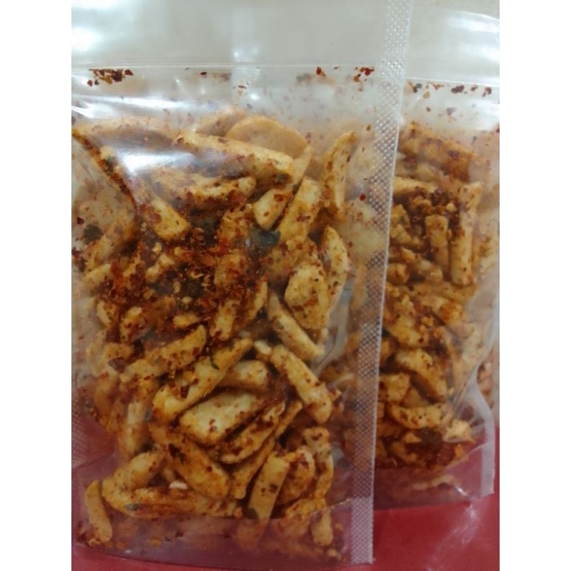 

Basreng pedas daun jeruk