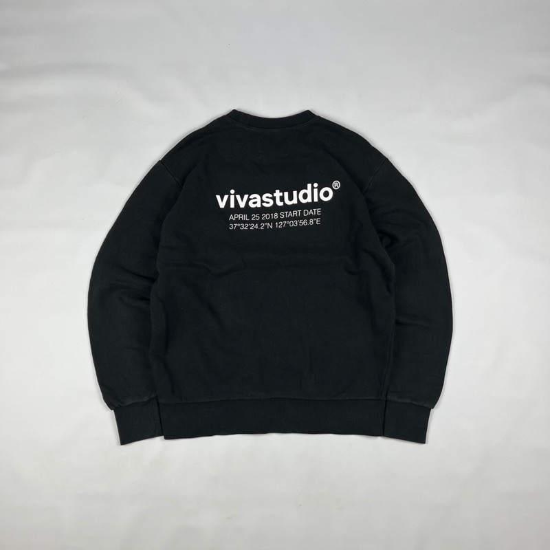 crewneck vivastudio hitam