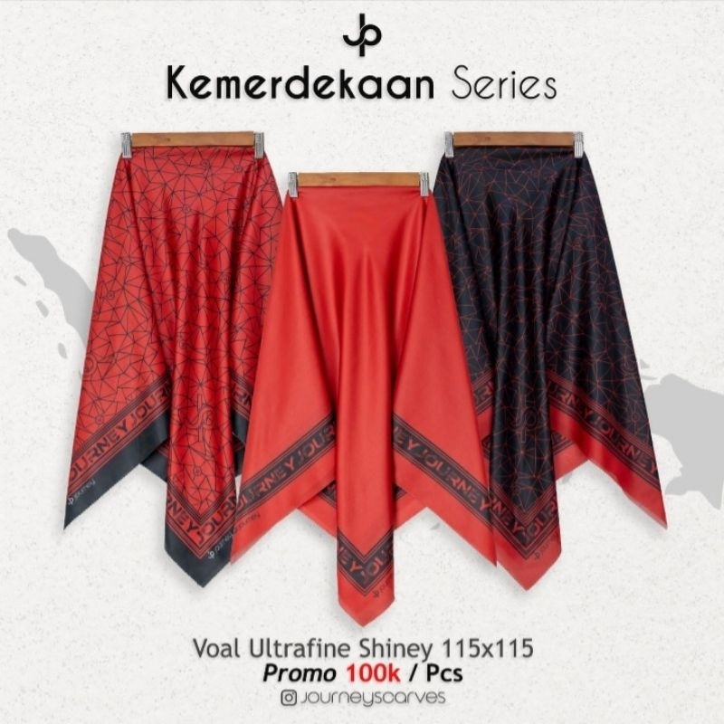 Hijab Edisi Kemerdekaan Series 2023 ORI by.Journey Scarves