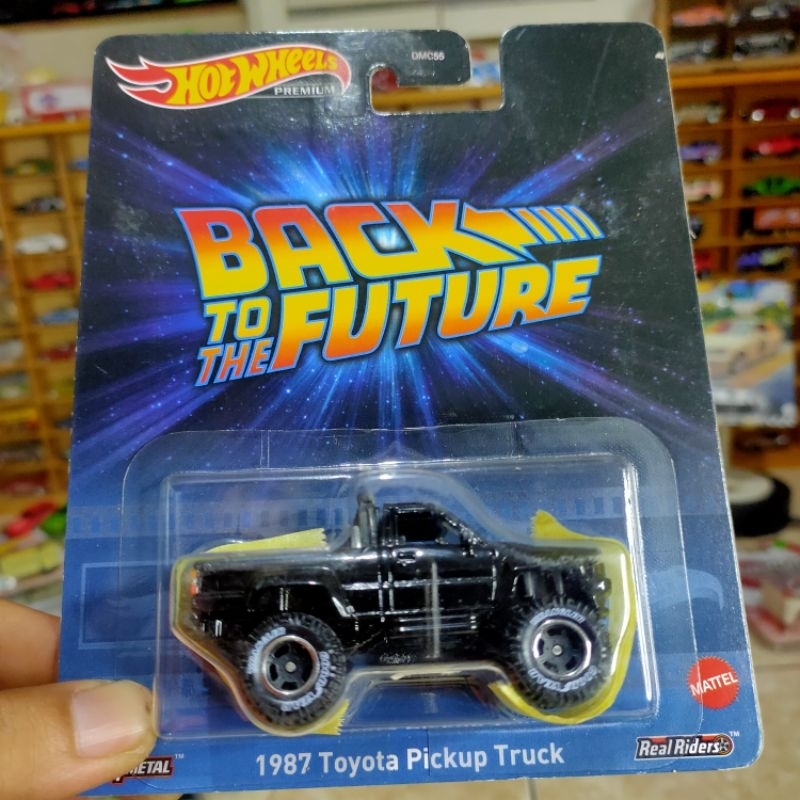 hotwheels toyota pickup truck premium back to the future