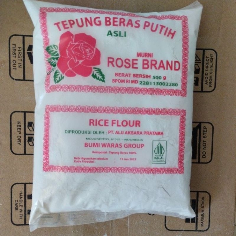 

Rosebrend Tepung beras