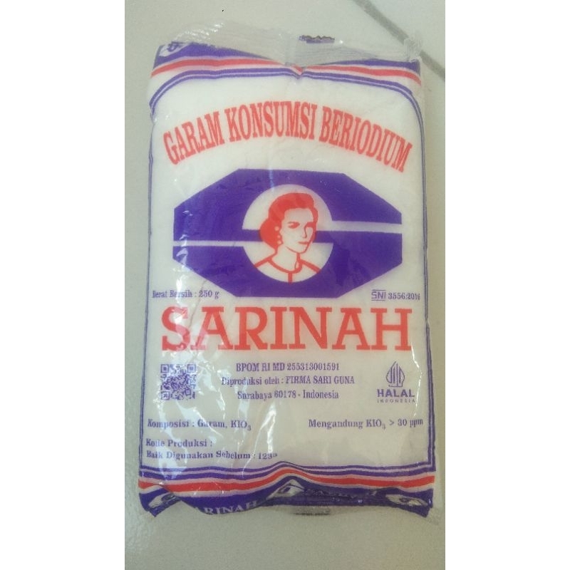 

Garam Sarinah 250 gr murah meriah