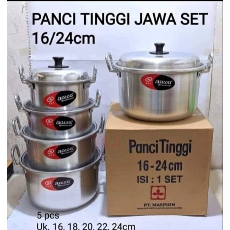 PANCI TINGGI JAWA SET
