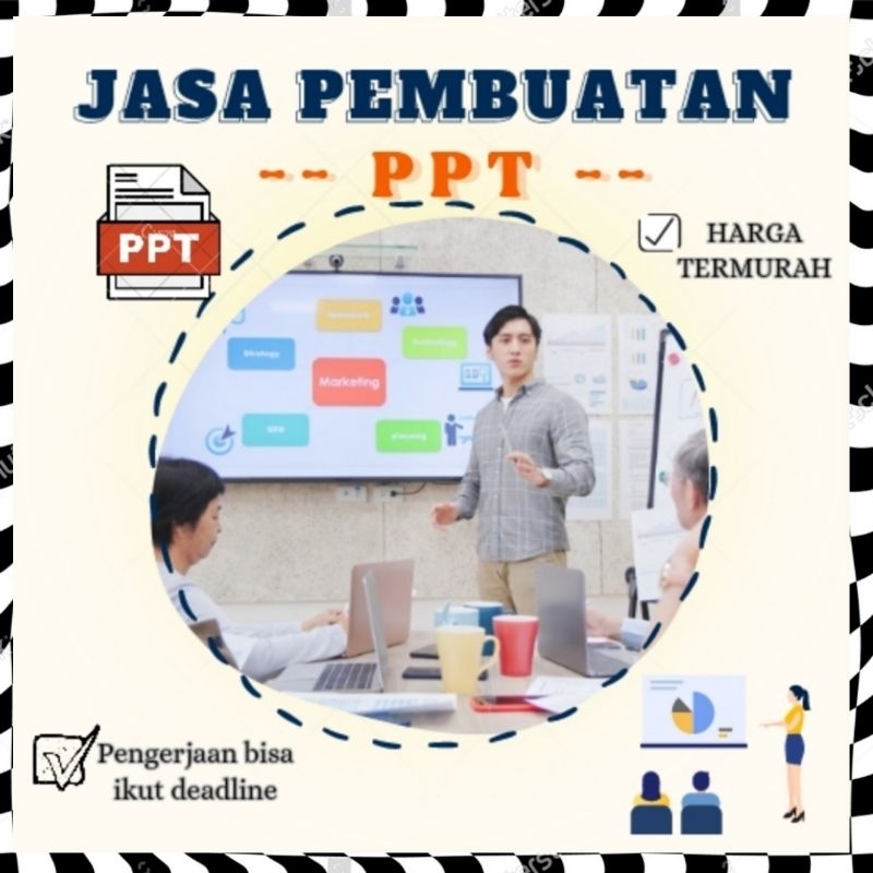 JASA PEMBUATAN DESAIN PPT AESTHETIC PRESENTASI KULIAH PROFESIONAL CEPAT MURAH
