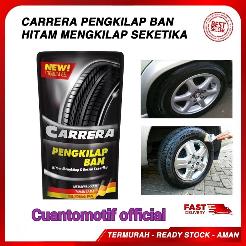 SEMIR BAN PENGKILAP BAN MOBIL MOTOR CARRERA GERMANY FORMULA 200ML